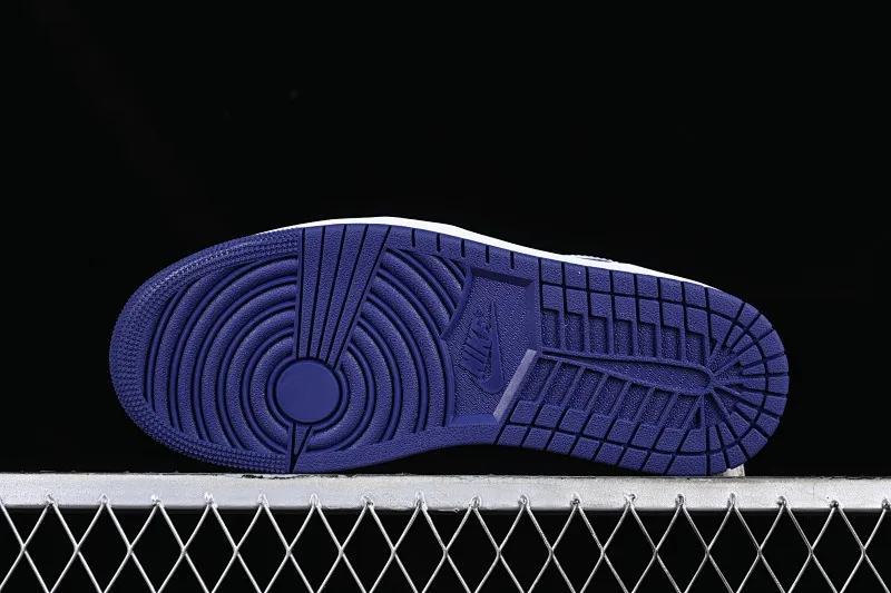 All categories Air Jordan Jordan series basketball shoes Air Jordan 1 Low G version pure original Air Jordan 1 Low AJ1 Joe 1 white and purple low-top cultural casual sneakers 553558-515